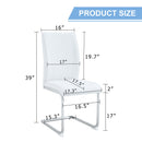 Luxury Simple Arch Chair, High Resilience With Metal Legs