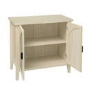 Rattan 2 Door Cabinet, Suitable For Bedroom - Natural