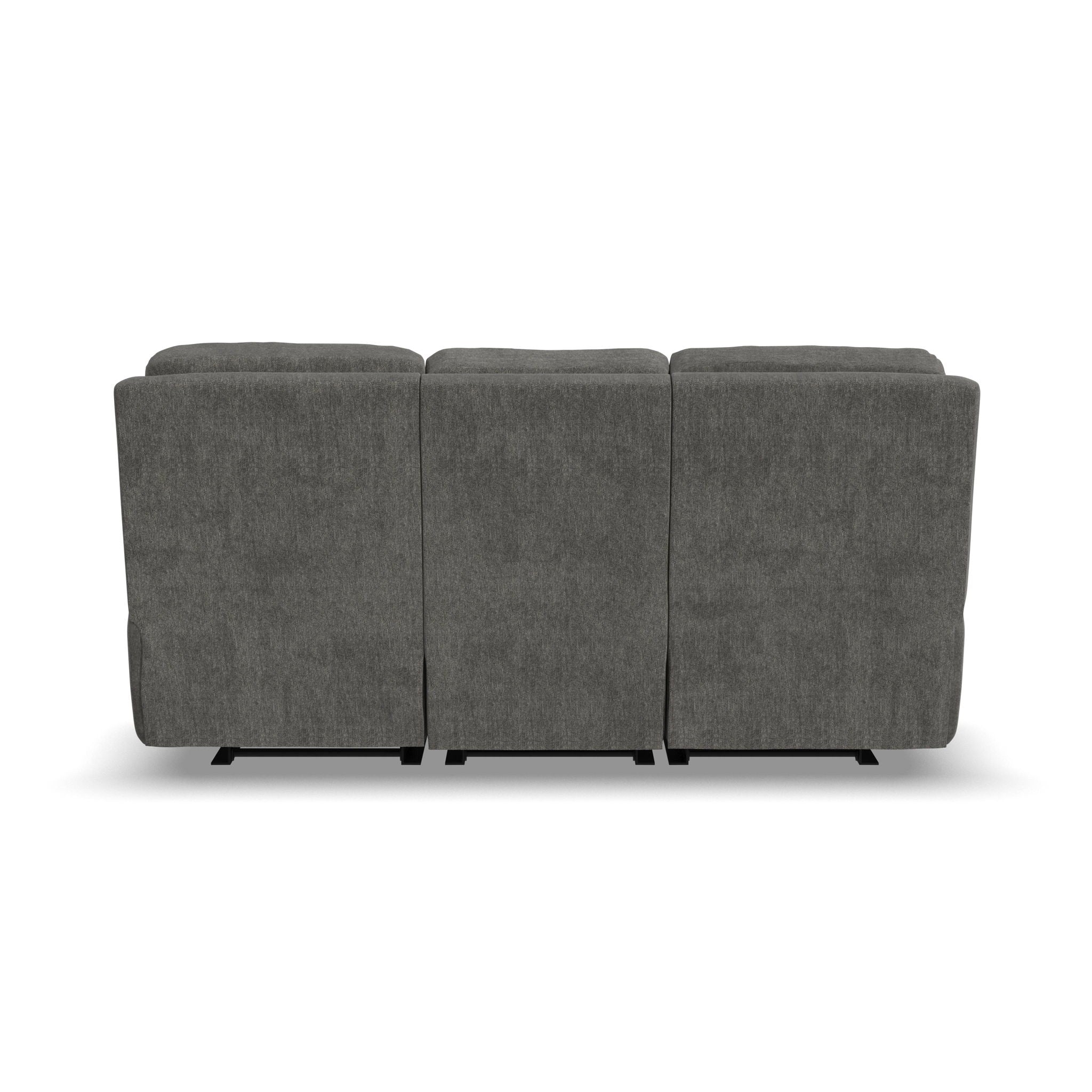 Penn - Transitional Fabric Power Reclining Sofa With Power Headrests & Lumbar