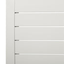 Aluminum Outdoor C - Shaped Side Table For Patio