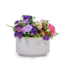 2 Pieces Flowerpot, Planter For Patio, Garden Or Windowsills - Milk White
