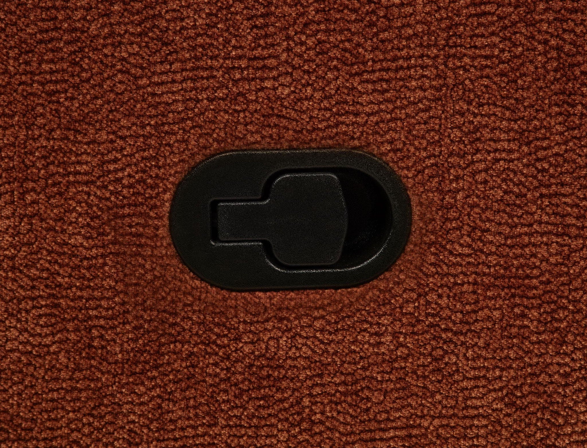 Navarro Chenille Upholstered Reclining Loveseat Burnt Orange