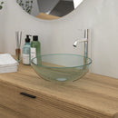 Vessel Sink With Faucet And Pop-Up Drain