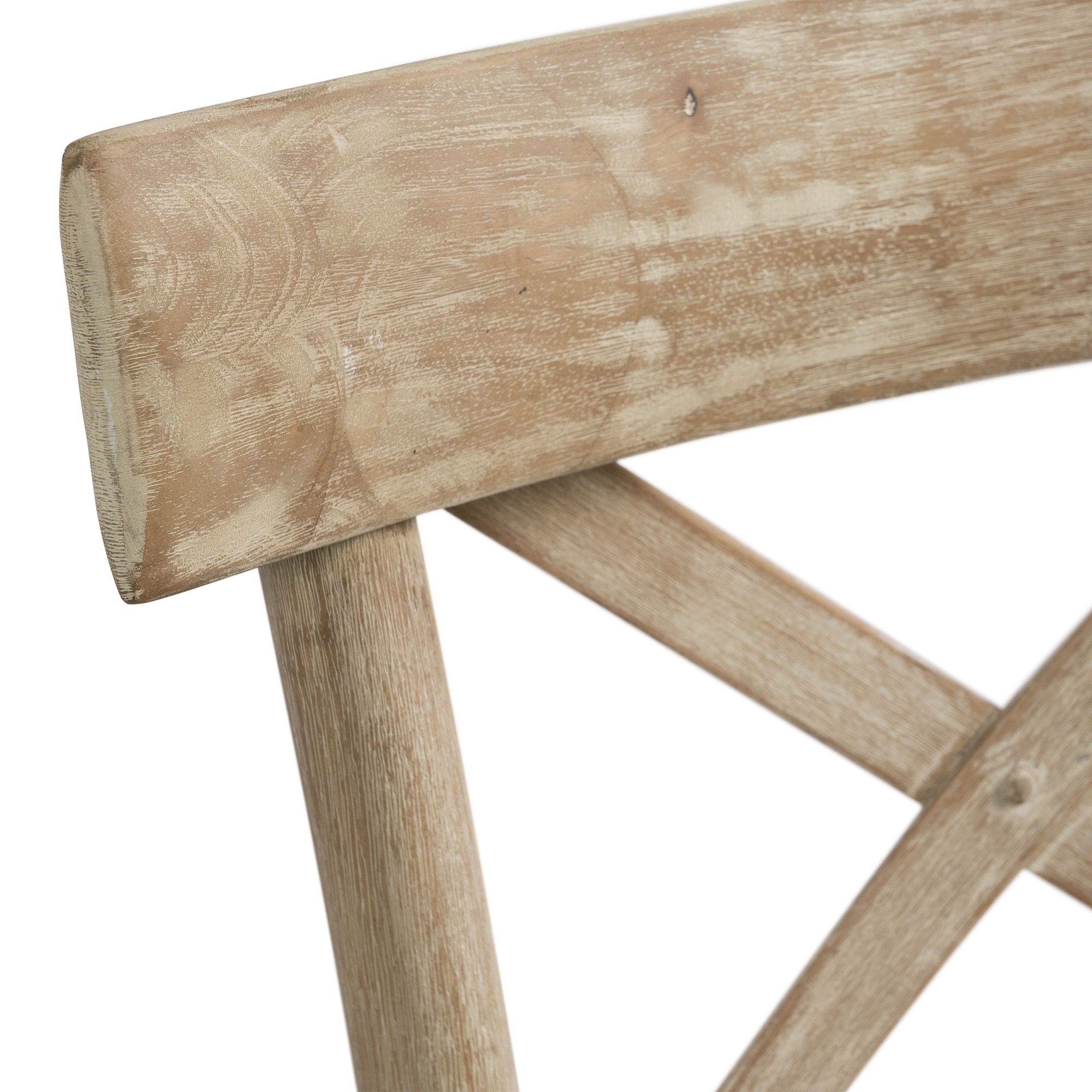 Callista X-Back Wooden Side Chair (Set of 2) in Beach by Elements International, view 7