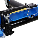 Hydraulic Car Wheel Dolly (Set of 2) With Foot Pedal Lift, 1, 500Lbs Capacity - Black / Blue