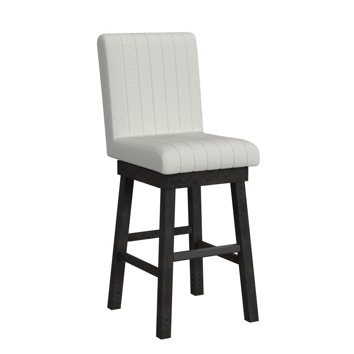 Jemma Swivel Bar Stool (Set of 2) in Dark Espresso by Elements International