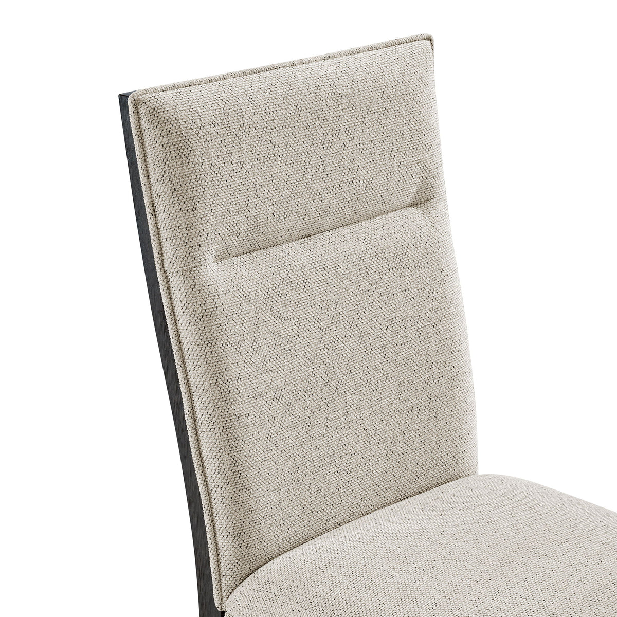 Axel Fabric Dining Chair (Set of 2) in Light Gray / Espresso by Elements International, view 9