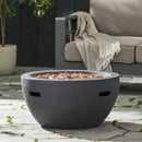Bowl Shaped Propane Fire Pit 40000 Btu