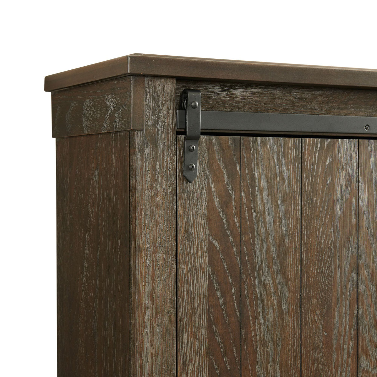 Scott Platform Storage Bed in Dark Brown by Elements International, view 14