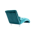 Velvet Chaise Lounge Indoor, Button Tufted Upholstered Chaise Lounge Chair With Pillow
