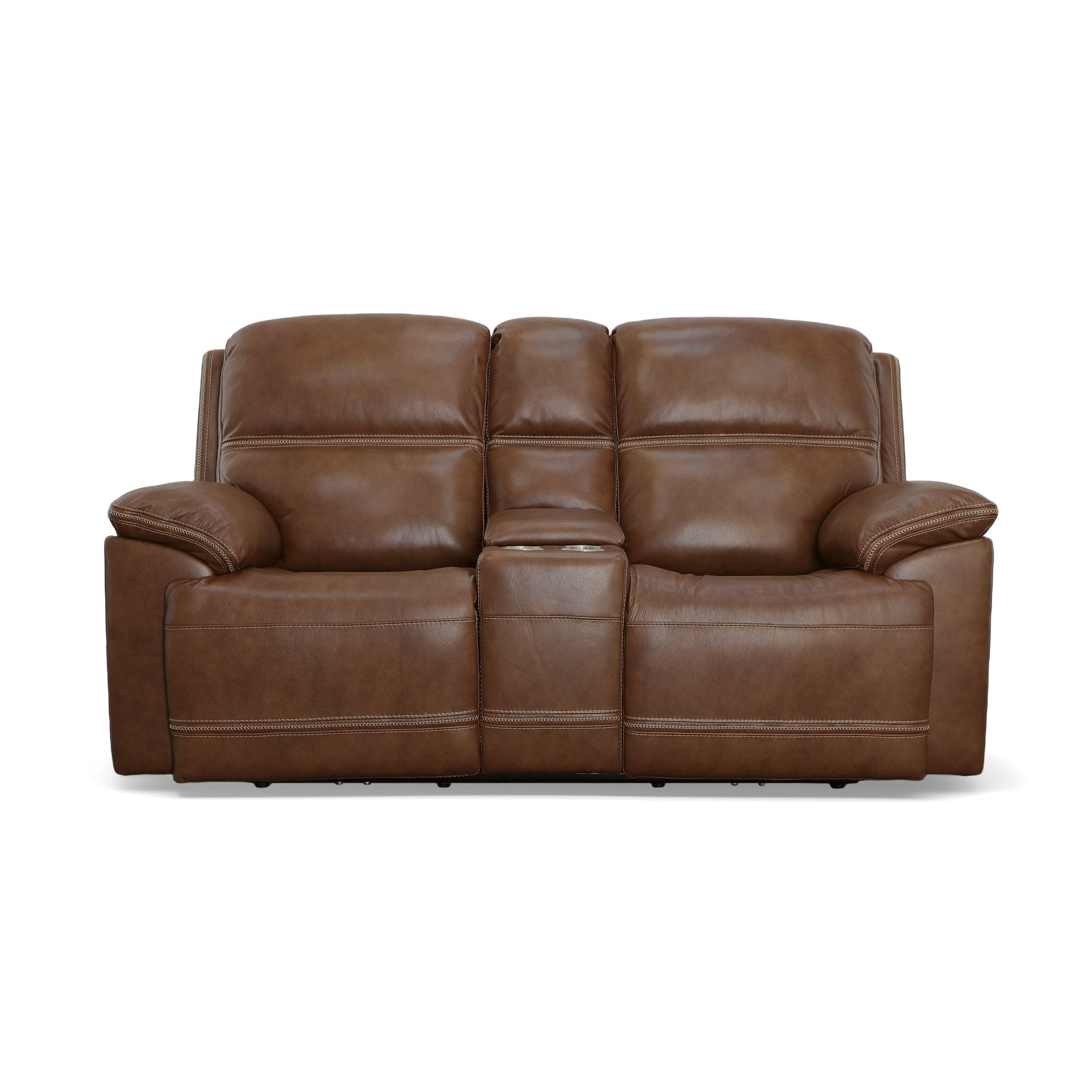 Jackson - Power Reclining Loveseat With Console & Power Headrests