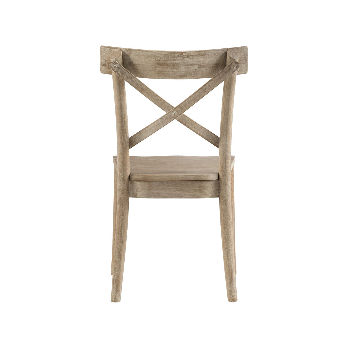 Callista X-Back Wooden Side Chair (Set of 2) in Beach by Elements International, view 8