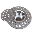 21" Cast Aluminum Round Table With Ice Bucket