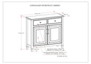 Connaught - Handcrafted Entryway Storage Cabinet