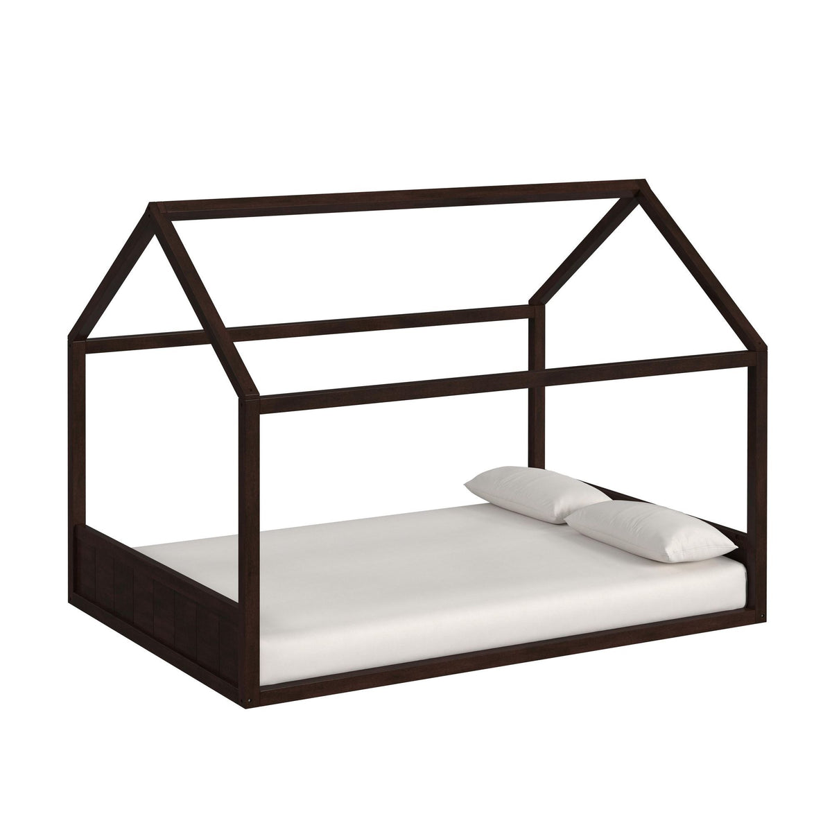 Sami Montessori Bed in Dark Brown by Elements International, view 5