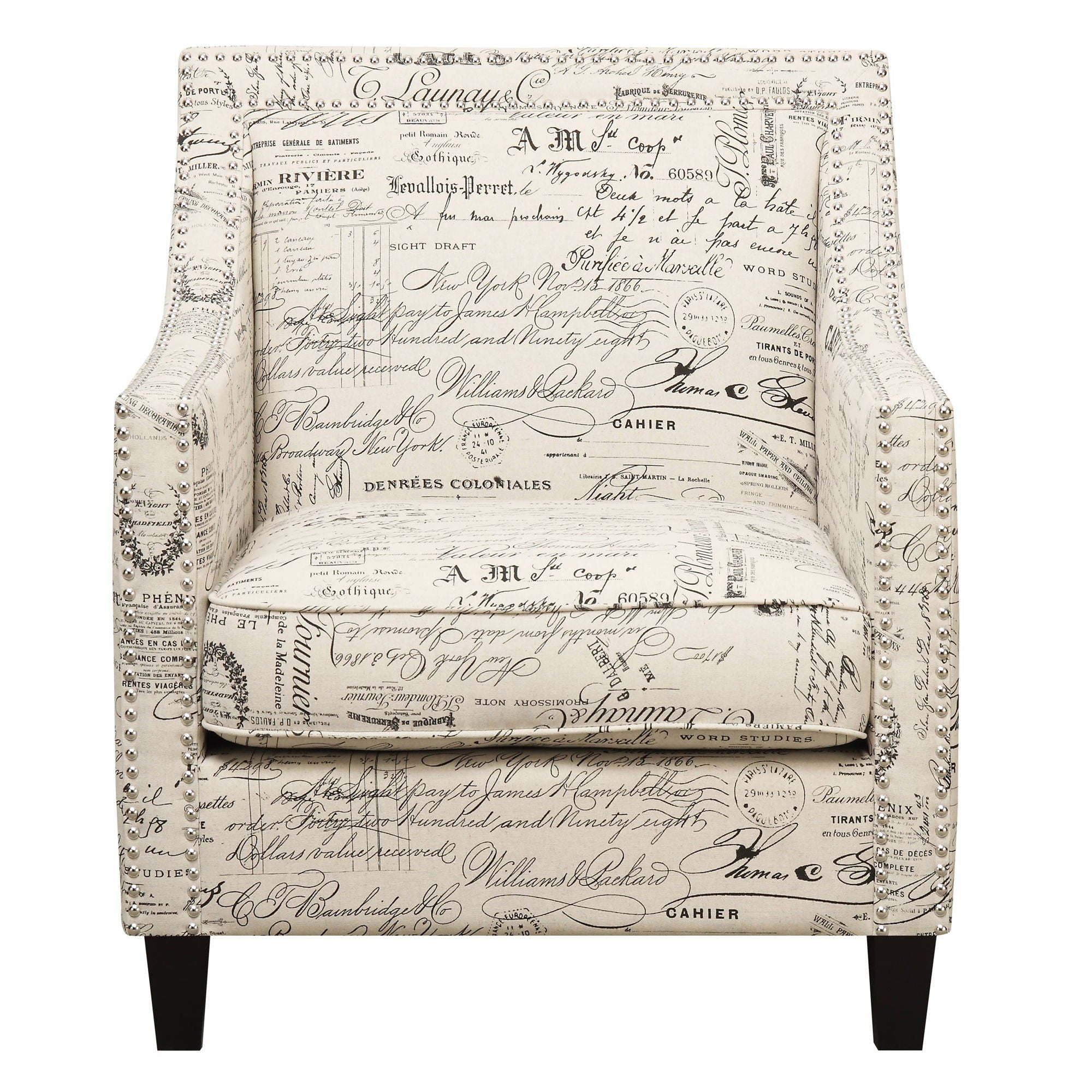 Erica Chair in Beige by Elements International, view 5