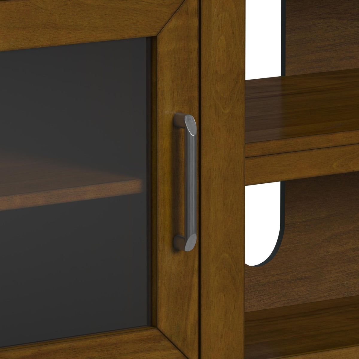 Santa Barbara Entertainment Unit in Dark Brown by Elements International, view 10