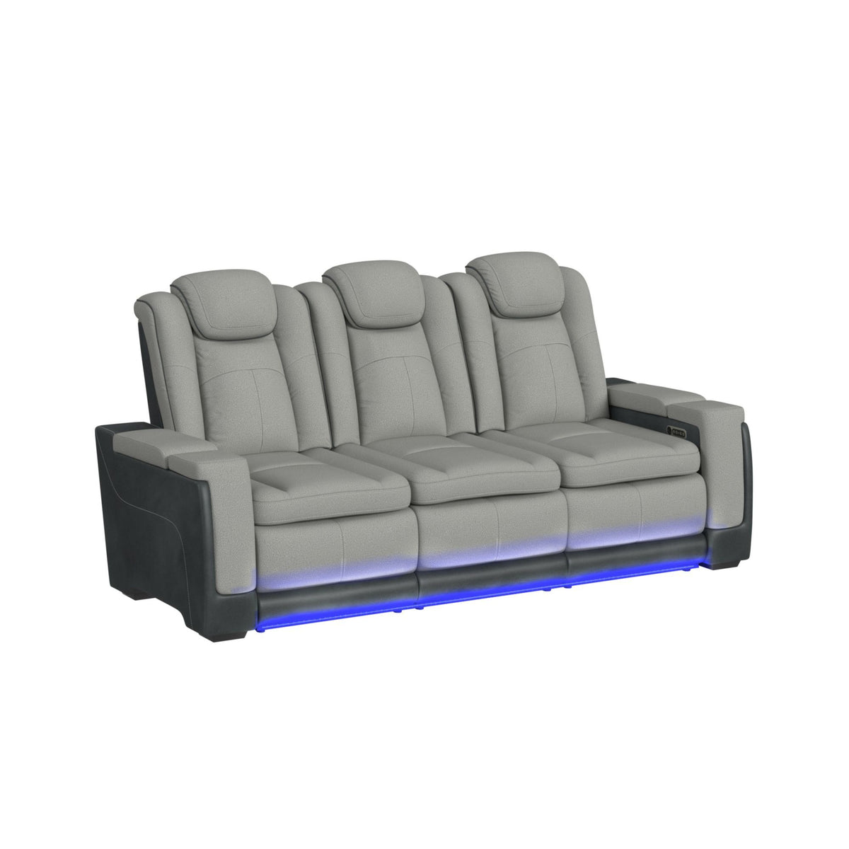 Lantana Living Room Set in Charcoal by Elements International, view 9