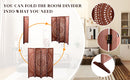 Panel Solid Wood Folding Room Divider