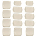 Cushion Covers For 7 Piece Wicker Sectional Sofa, 14 Pack Seat And Back Slipcovers With Zipper