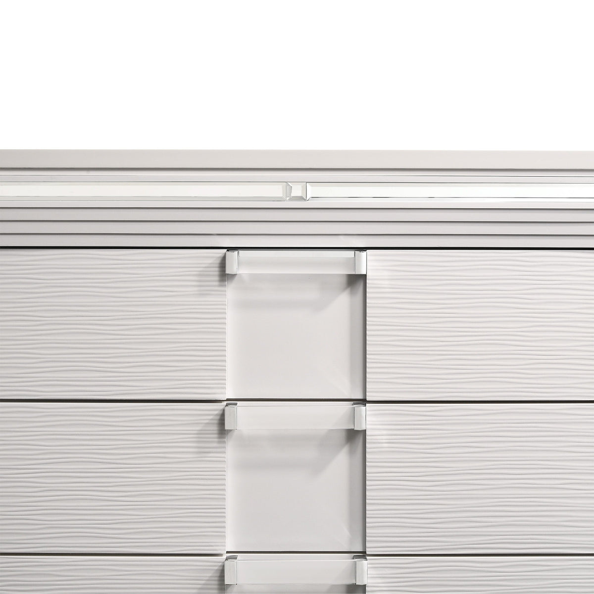 Twenty Nine 5-Drawer Flip-Top Chest in Dark Gray by Elements International, view 15