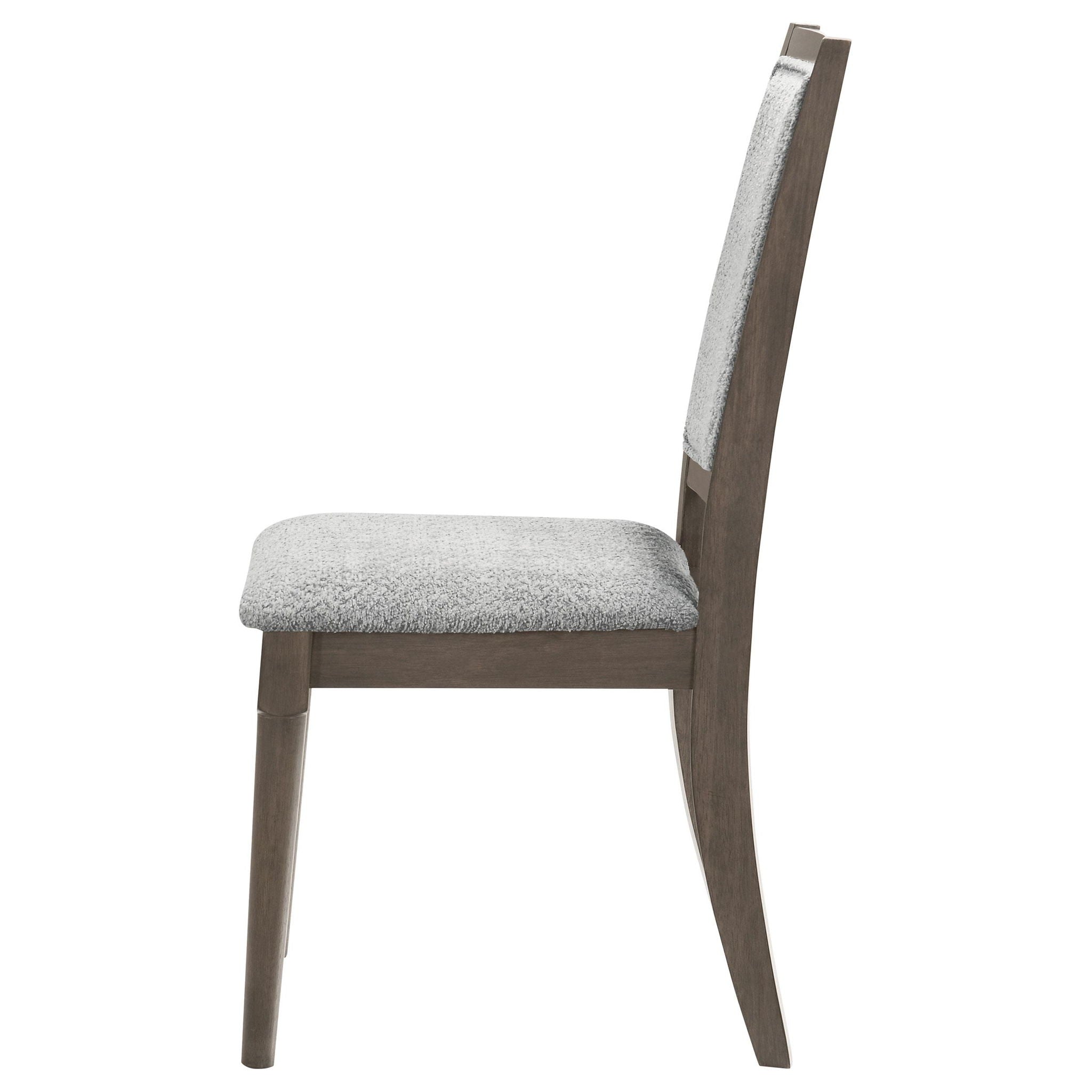 Onslow Upholstered Dining Side Chair Dark Brown (Set of 2) - Atlantic Fine Furniture Melbourne FL