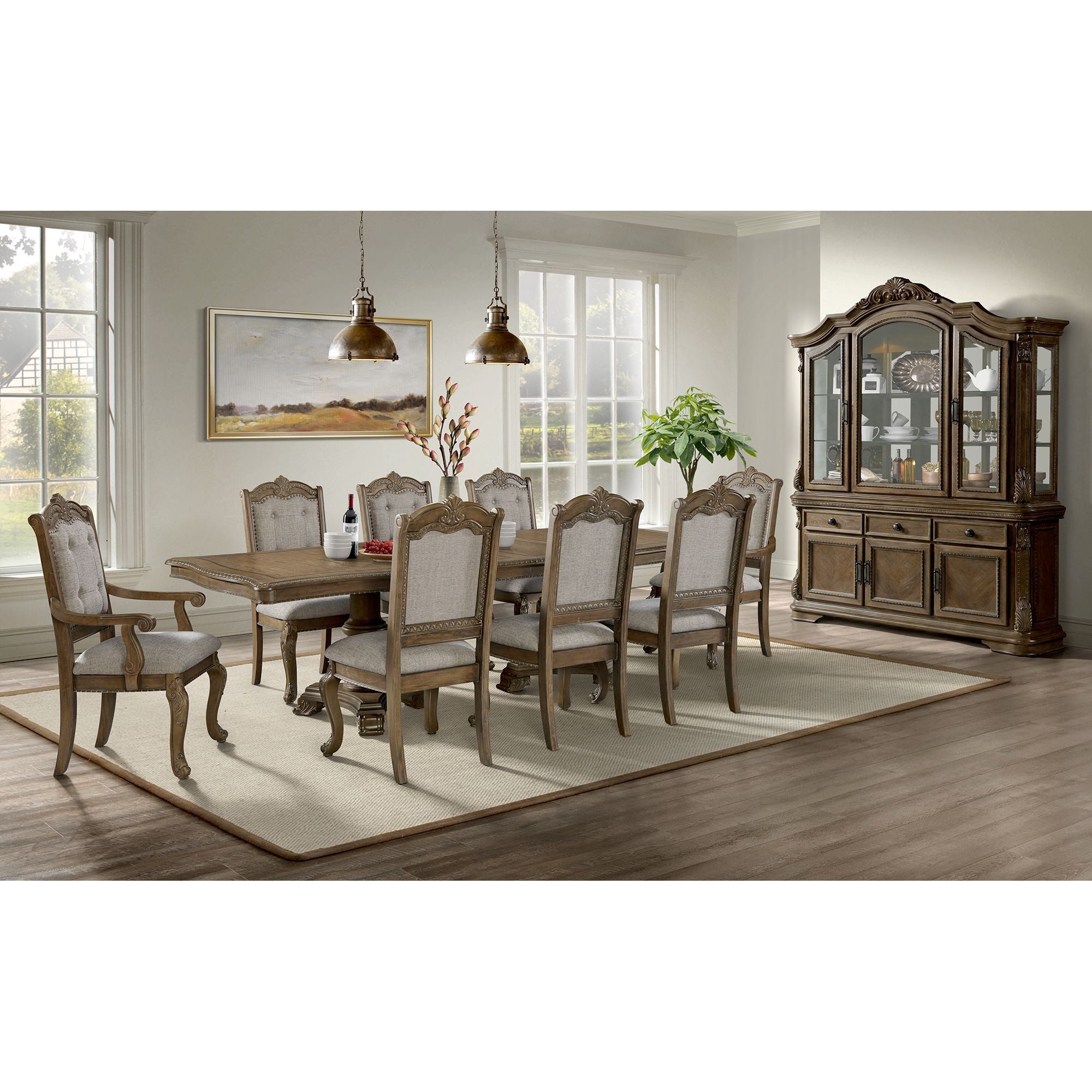 Madison Park Server in Walnut by Elements International, view 7