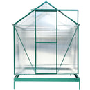 Polycarbonate Greenhouse, Heavy Duty Outdoor Aluminum Walk-In Green House Kit With Rain Gutter, Vent And Door For Backyard Garden
