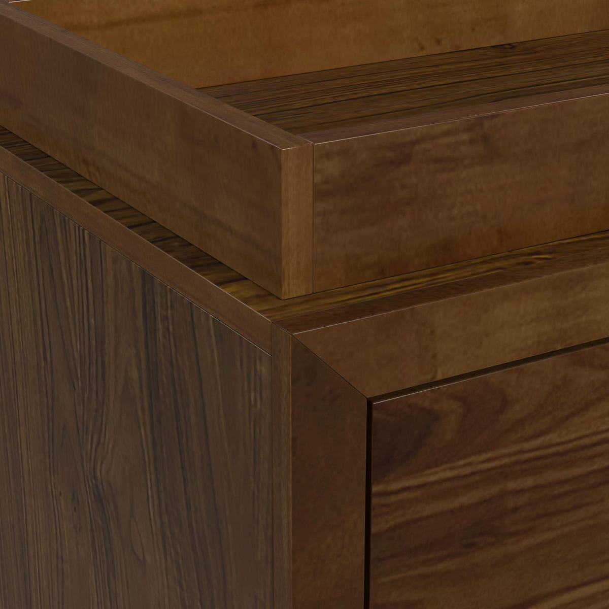Malia Dresser And Topper in Walnut by Elements International, view 5