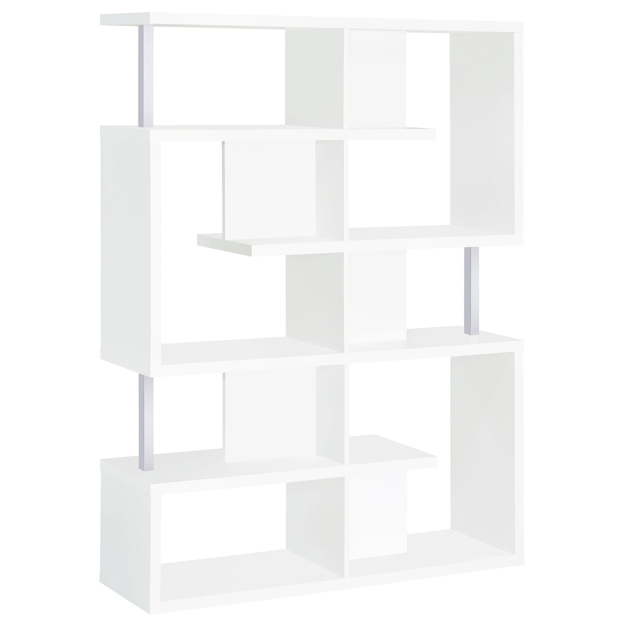 Hoover 63-inch 5-shelf Bookshelf White