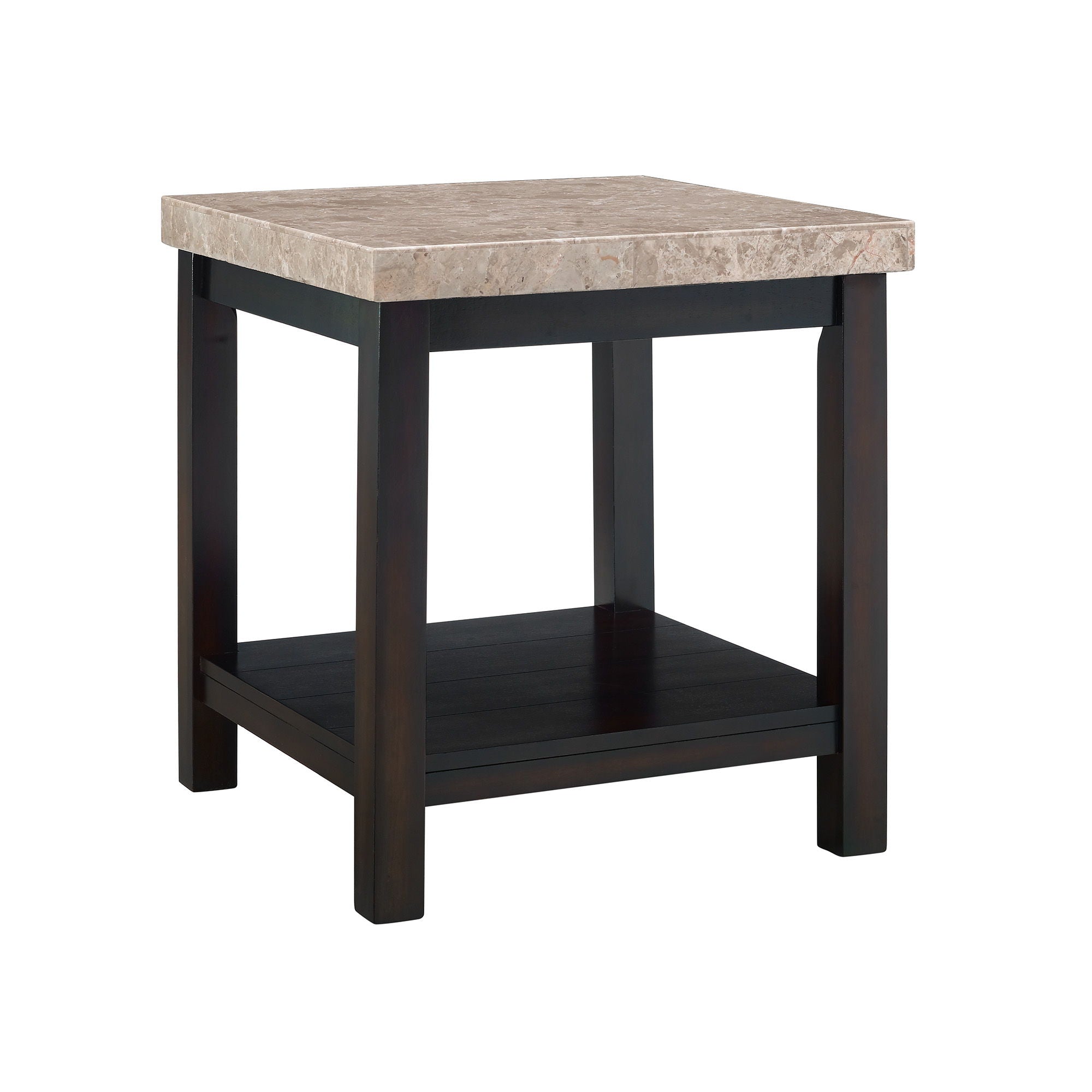 Kansas Occasional Table Set in Dark Brown by Elements International, view 12