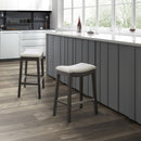 Saddle Counter Stool With High Density Foam