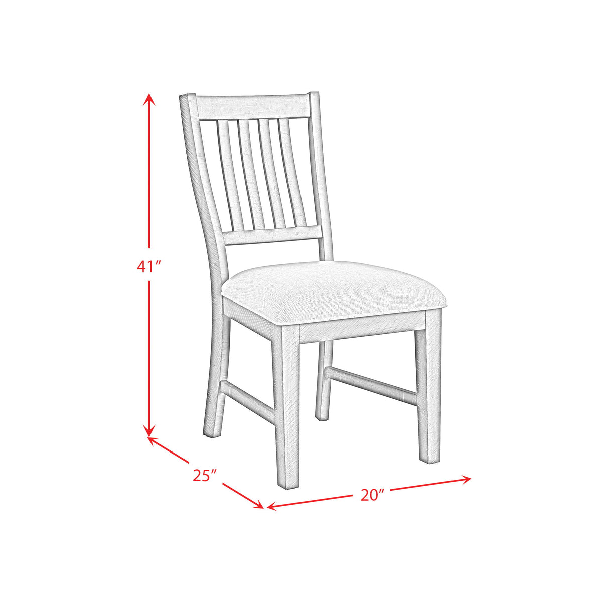 Yellowstone Standard Height Dining Set in Gray by Elements International, view 14