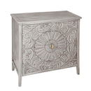 2 Door Cabinet, Suitable For Bedroom - Light Gray