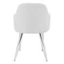 Dining Side Chair, Upholstered For Dining Room, Contemporary & Modern (Set of 2)