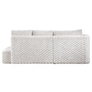 Manya - Sectional Sofa - Ivory Corduroy