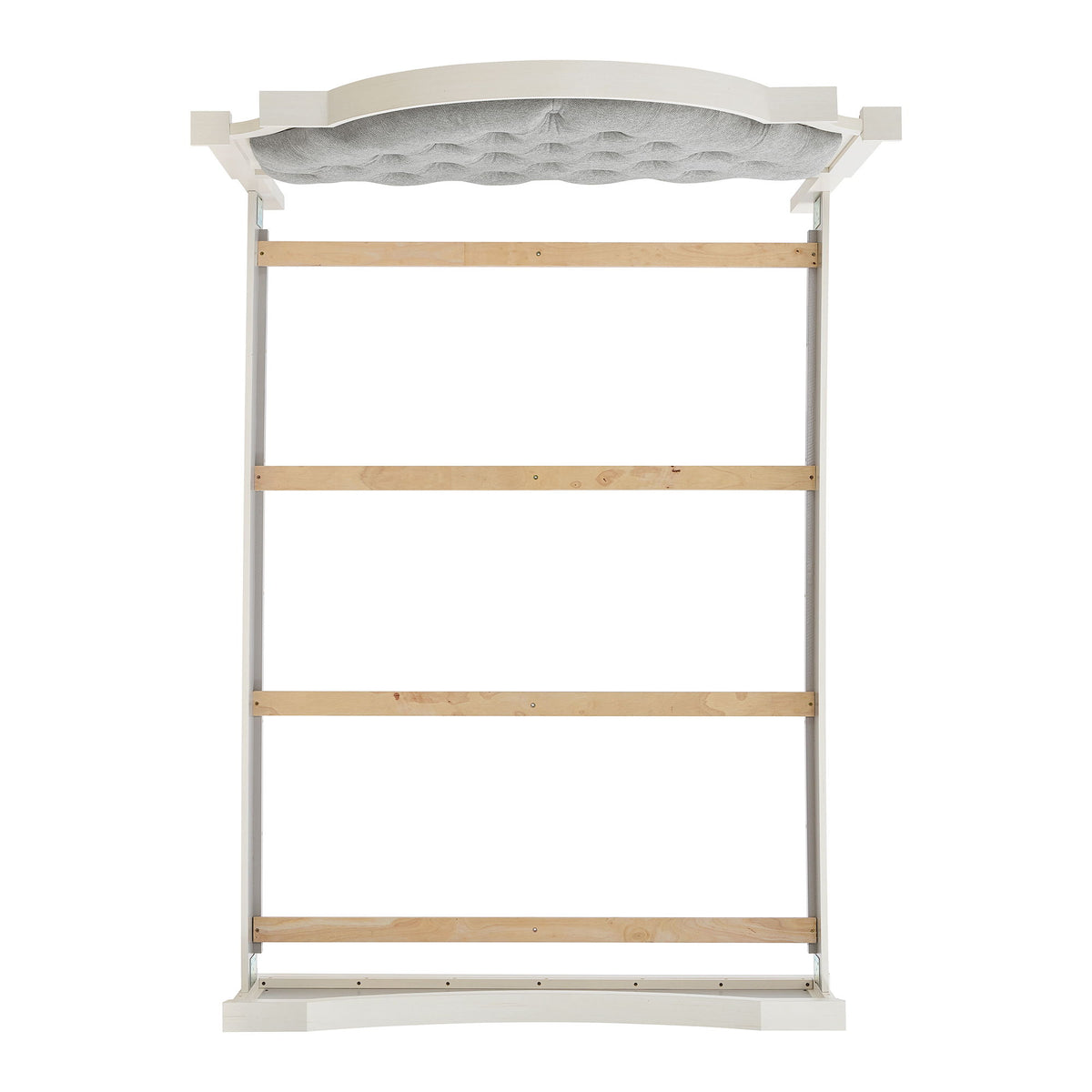 Eastwood Youth Upholstered Bed in White by Elements International, view 6