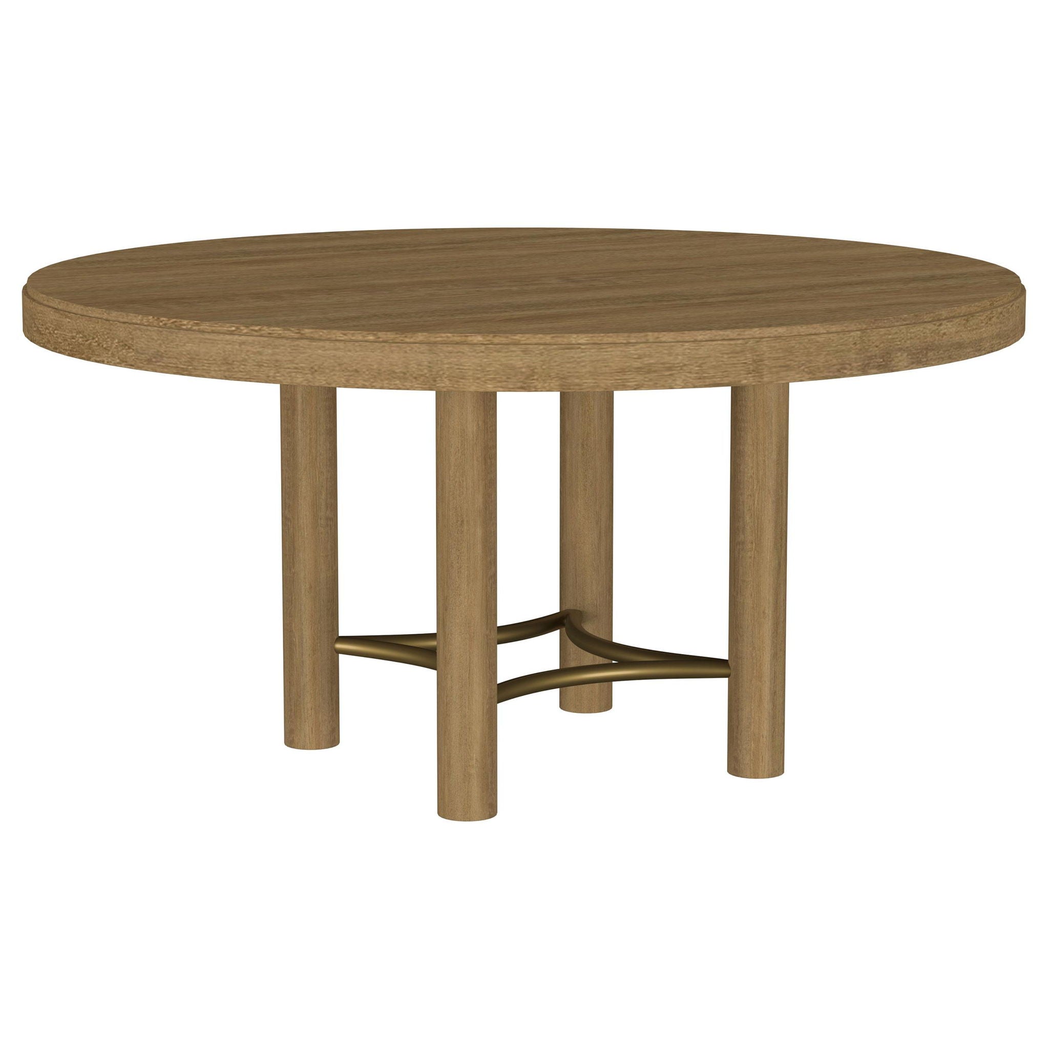 Arini 5-piece Round Dining Table Set Sand Wash and Black - Atlantic Fine Furniture Melbourne FL