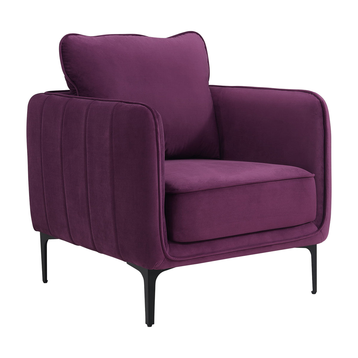 Rae Chair in Dark Gray by Elements International, view 3