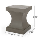 Athena - Modern Side Table With Pedestal Design