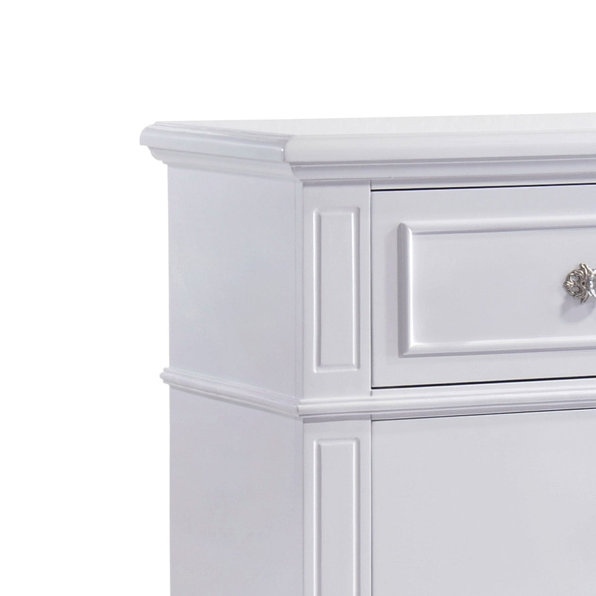 Alana Dresser in White by Elements International, view 6