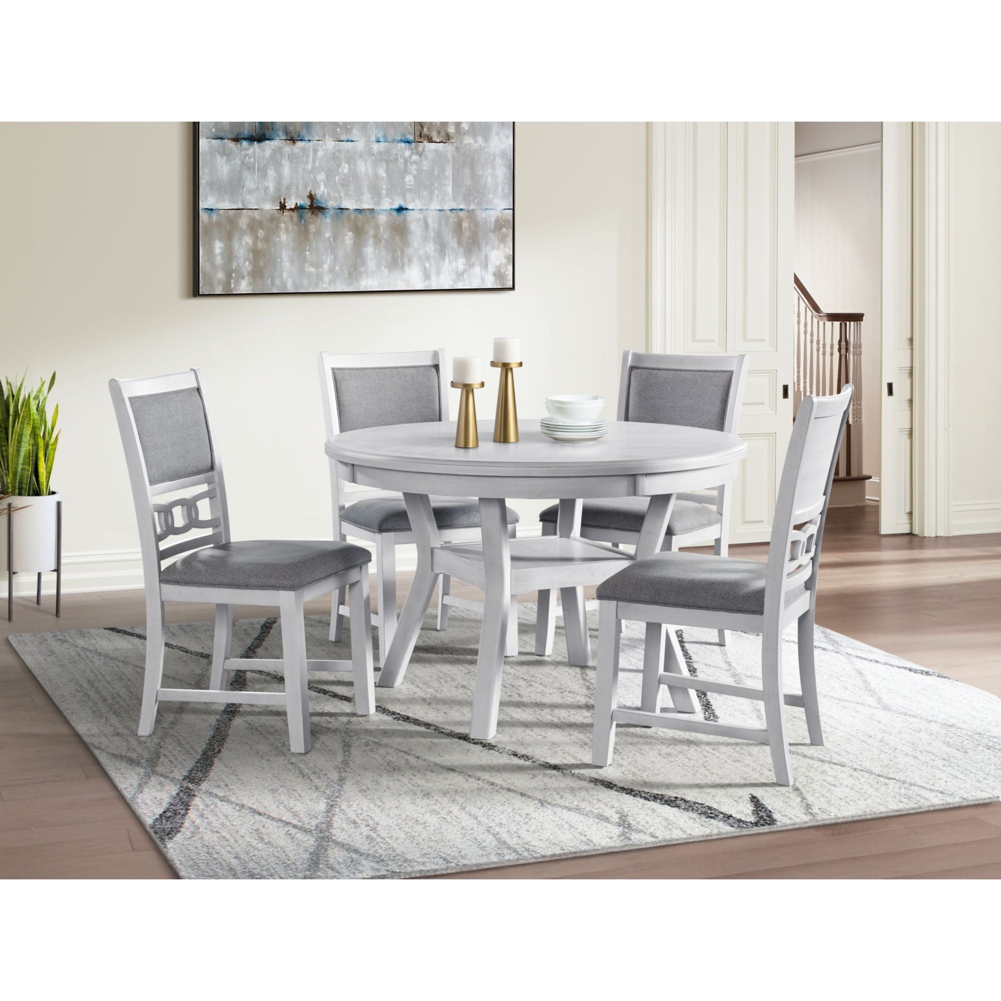 Amherst Side Chair (Set of 2) in Dark Brown by Elements International, view 14