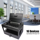 16 Bay Charging Cabinet For Laptop book, Locking Charging Station