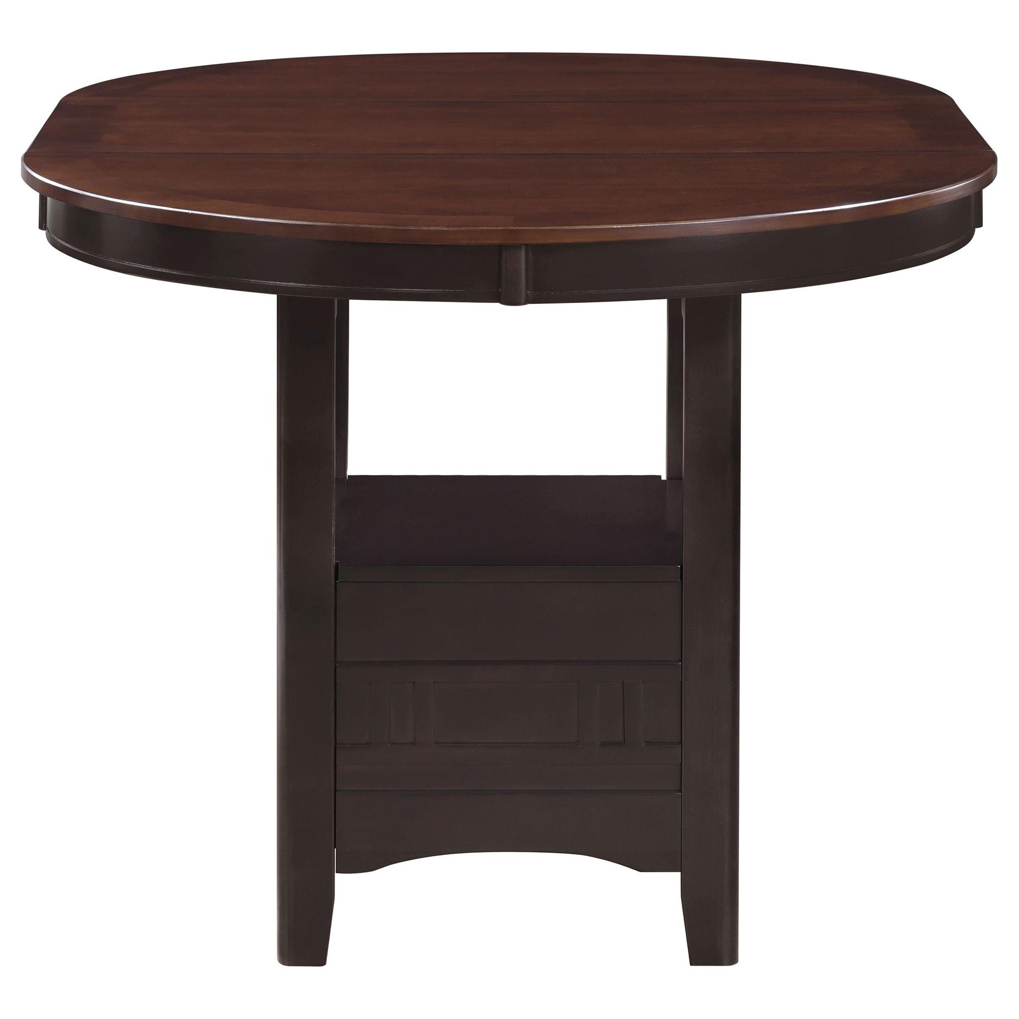 Lavon 5-piece Oval Counter Height Dining Set Light Chestnut - Atlantic Fine Furniture Melbourne FL