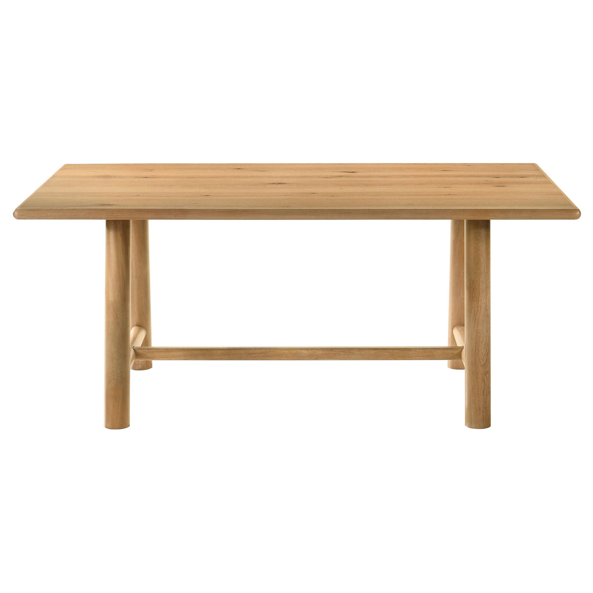 Duncan 7-piece Rectangular Wood Dining Table Set Washed Oak - Atlantic Fine Furniture Melbourne FL