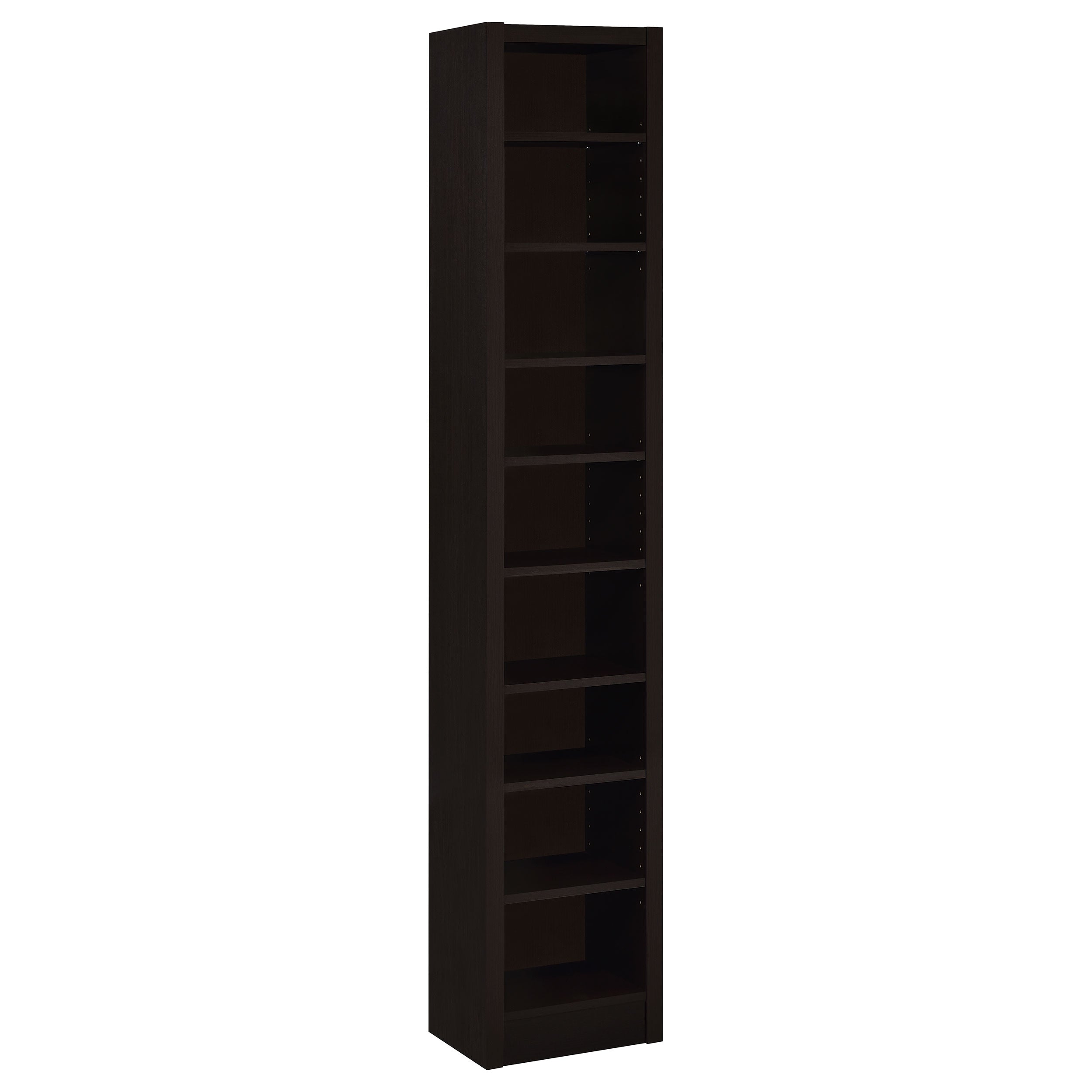 Eliam 71-inch 8-shelf Bookcase Cappuccino — view 1