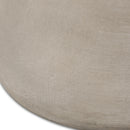 Cylindrical Design, Outdoor Lightweight Concrete Side Table