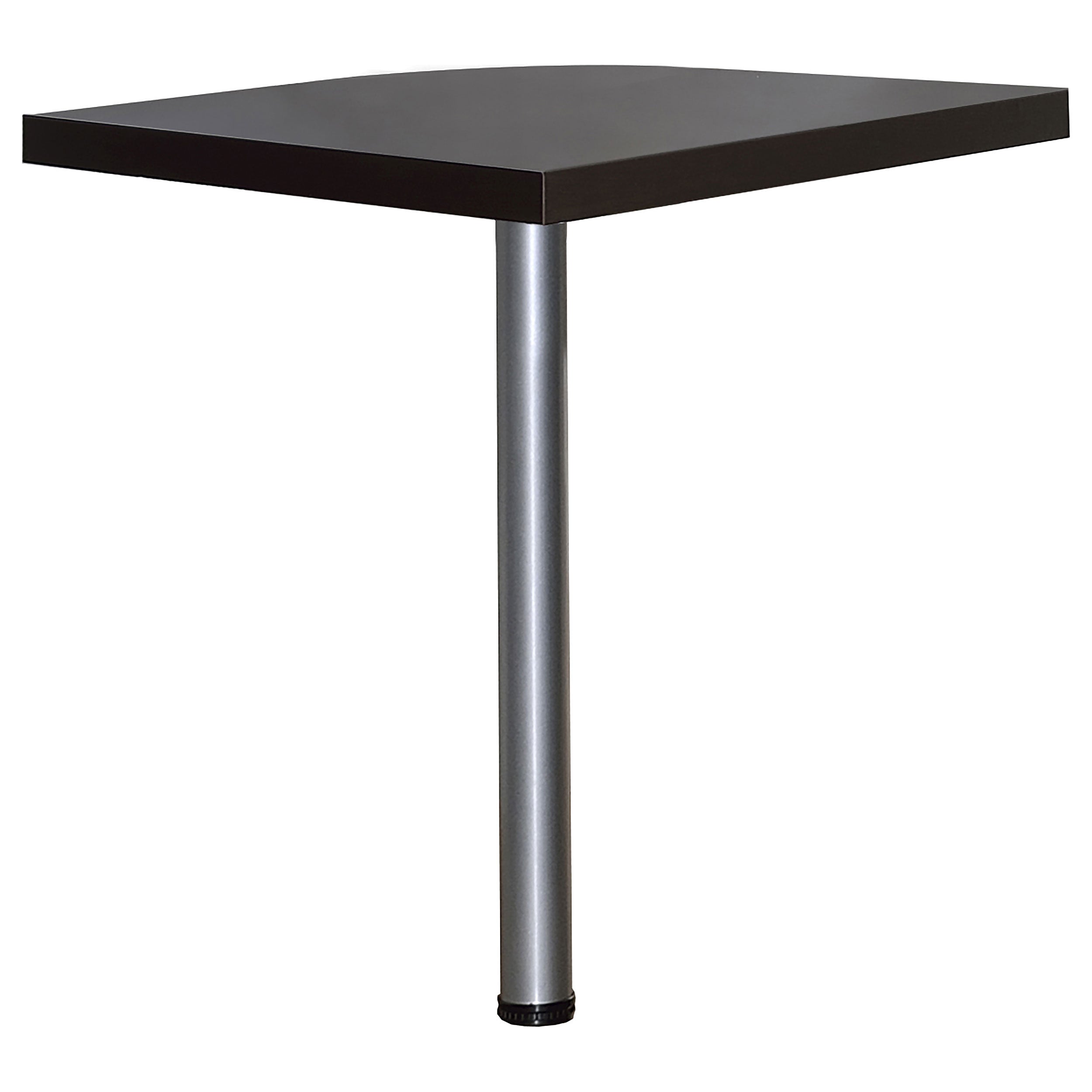 Skylar L-Shape Desk with Mobile File Cabinet Cappuccino — view 7