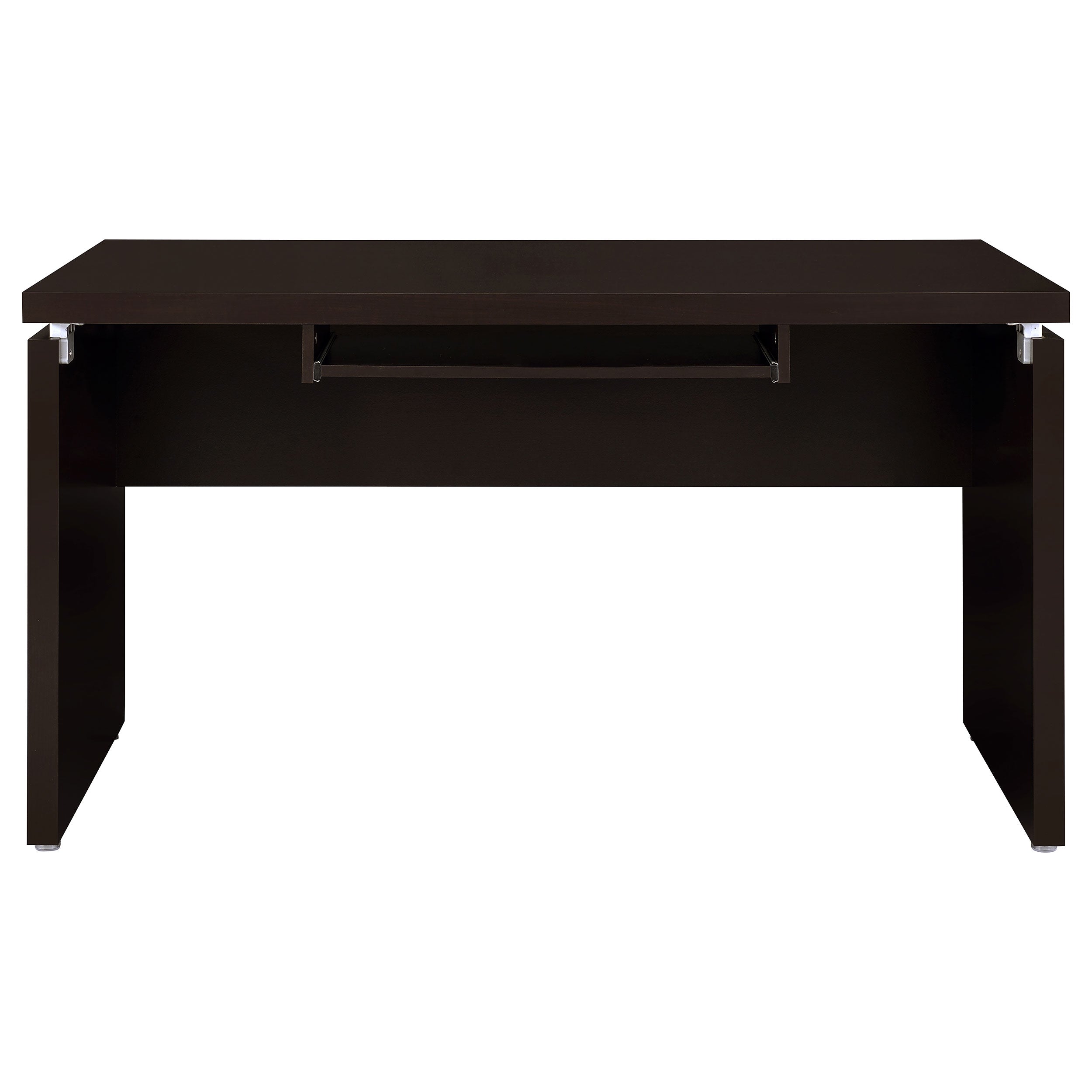 Skylar 55-inch Computer Desk with Keyboard Drawer Cappuccino — view 4