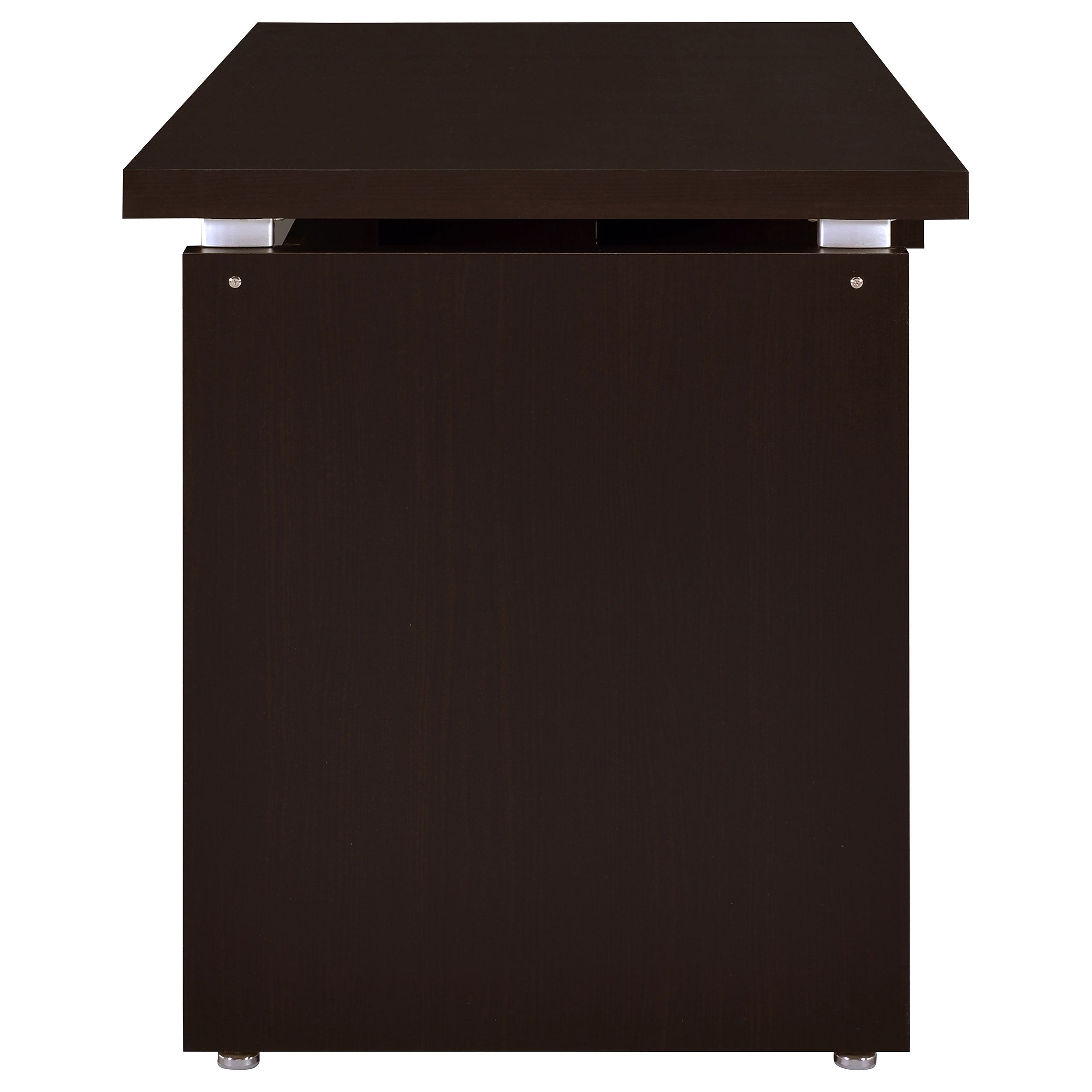 Skylar 55-inch Computer Desk with Keyboard Drawer Cappuccino — view 6